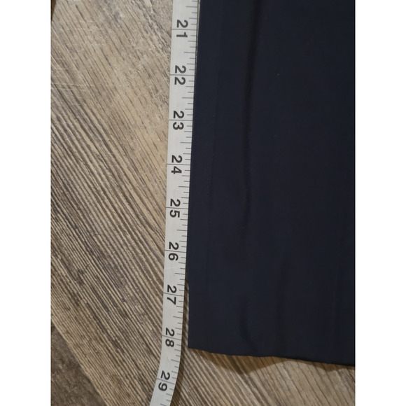 NWT Kenneth Cole Womens Size 0 Dark Navy Mid Rise Slim Ankle Work Pants Trouser - Picture 6 of 8